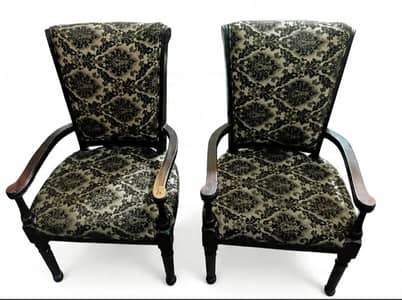 2 Wooden Armchairs - Bedroom/Drawing Room*