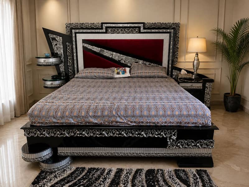 Bed / king size bed /dressing /bed set 0