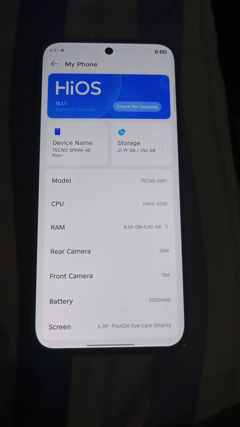 Tecno Spark 40 Pro Plus 7