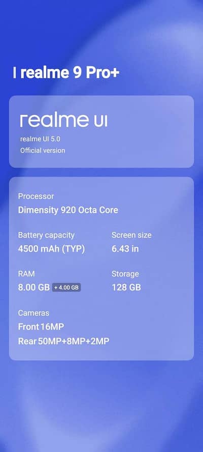 Realme 9pro+