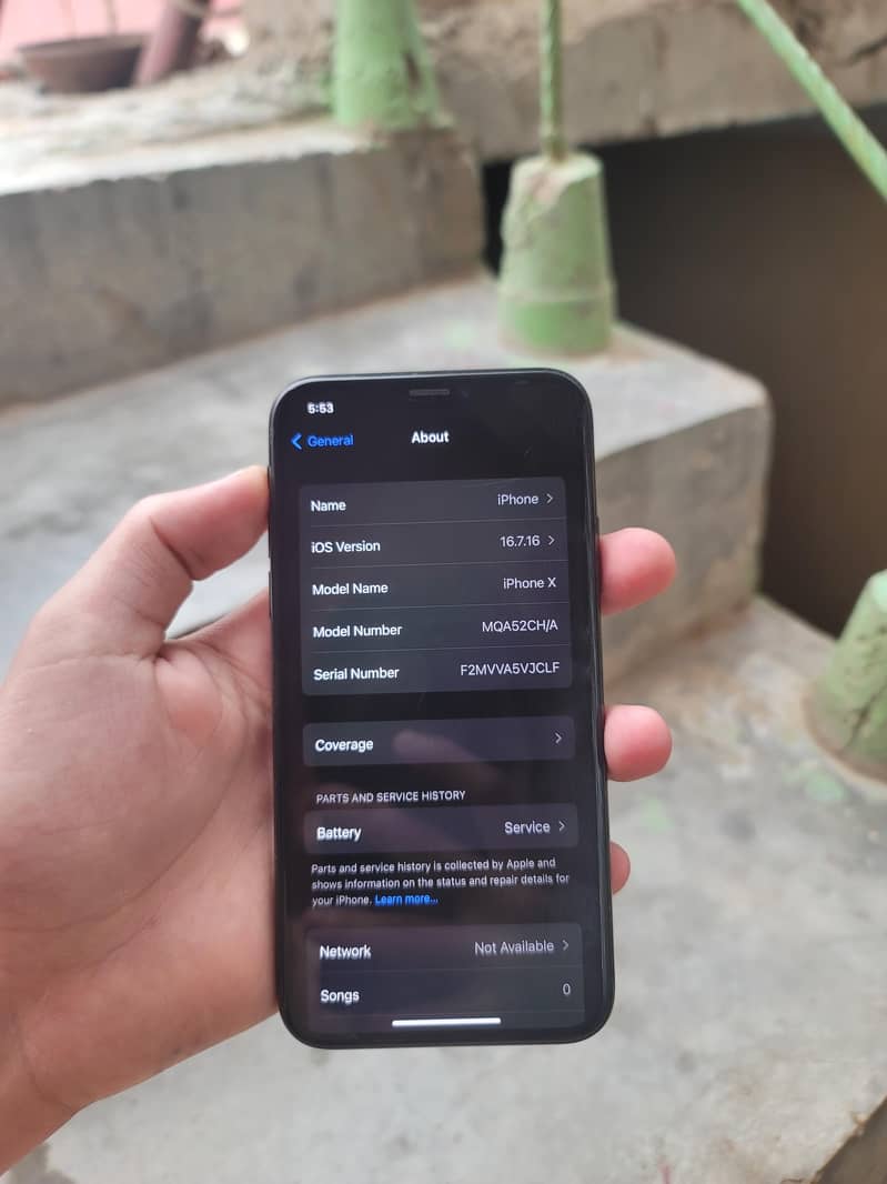 IPhone x 5