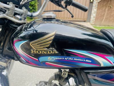 Honda Cd 70 2023/2024 black colour for sale