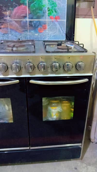 Cooking Range with fryer
