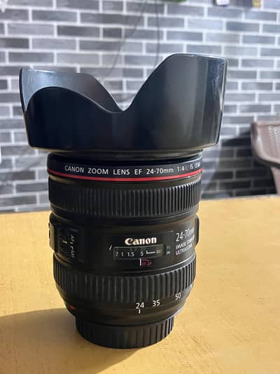 canon leans argent sell krna ha 24 × 70