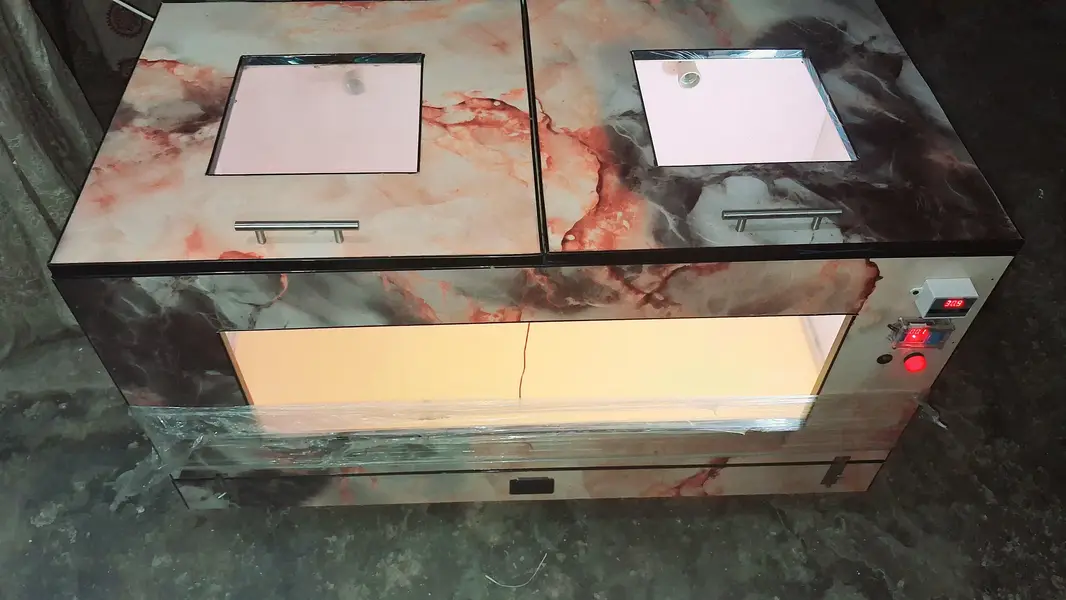 waterproof 56 eggs incubator plus 2 by 4 feet brooder — photo 3