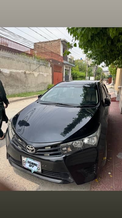 Toyota Corolla XLI 2015