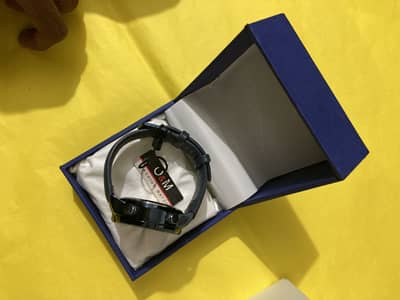 Double time watch with date and day double time blue colour new watch