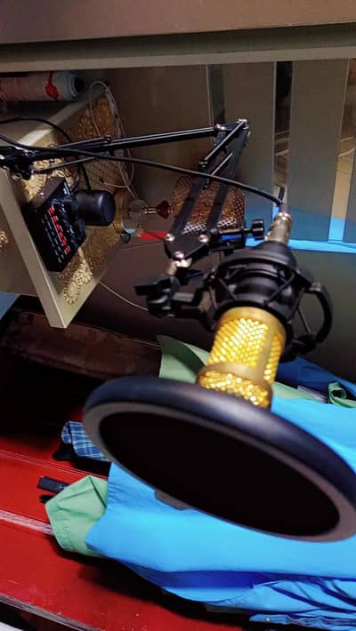 Bm-800+V8 Condenser microphone metal body  mic for mobile