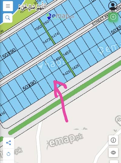 CDA Sector C Kanal Plot For Sale Islamabad