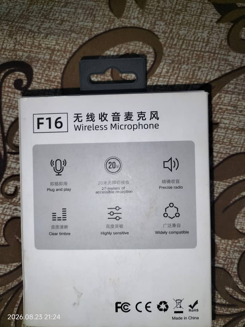 F16 Wireless microphone 2