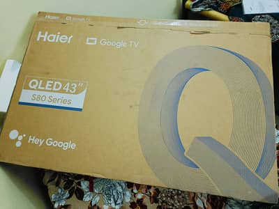 Haier H43S81EUX 43 Inch QLED 4K Google TV