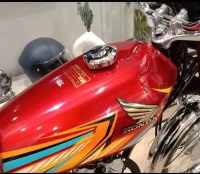 honda cg125 red 2026 series