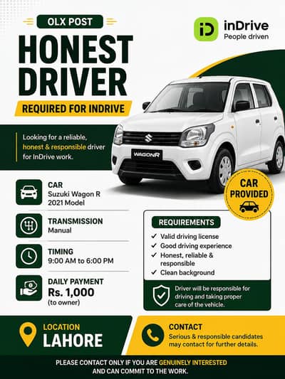Driver for indrive