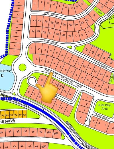 kanal plot overseas block for sale