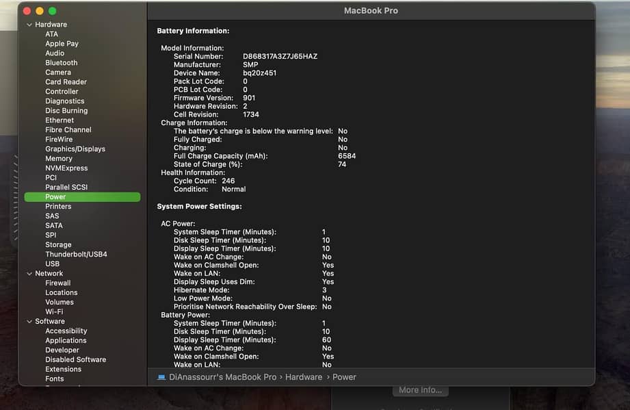 Macbook pro 2018 3