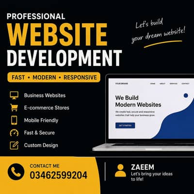  Professional Website Development | very cheap price