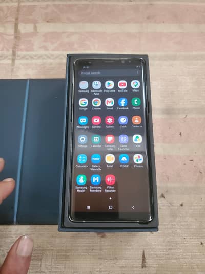 Samsung Mobile Note 8 Dual sim pta offical approved with boc