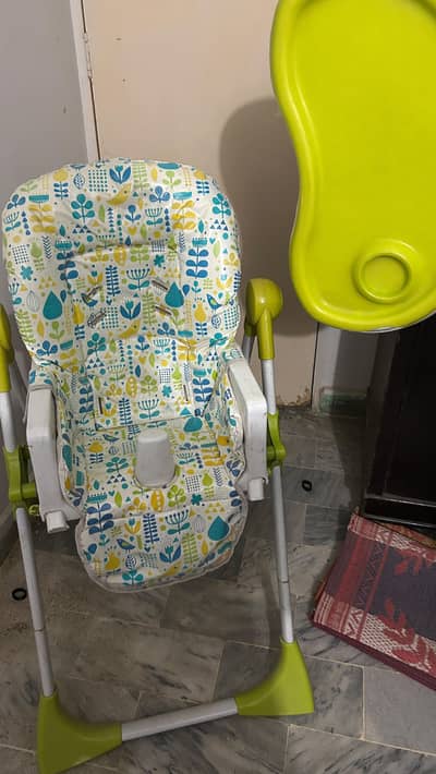 Baby High Chair With Tray