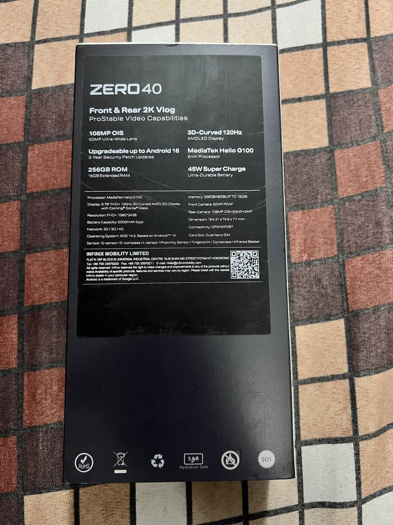 Infinix Zero 40 9