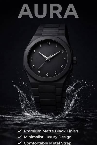 Black aura Fashion ⌚ place order unlimited stoke