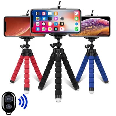 mini tripod.  Perfect for smartphones