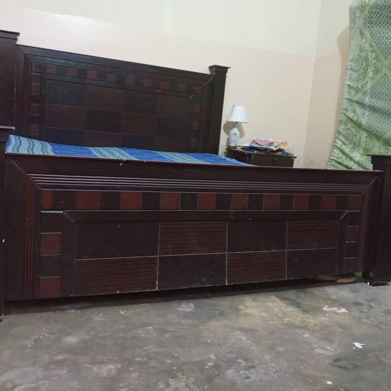 Bed and Side Table 1