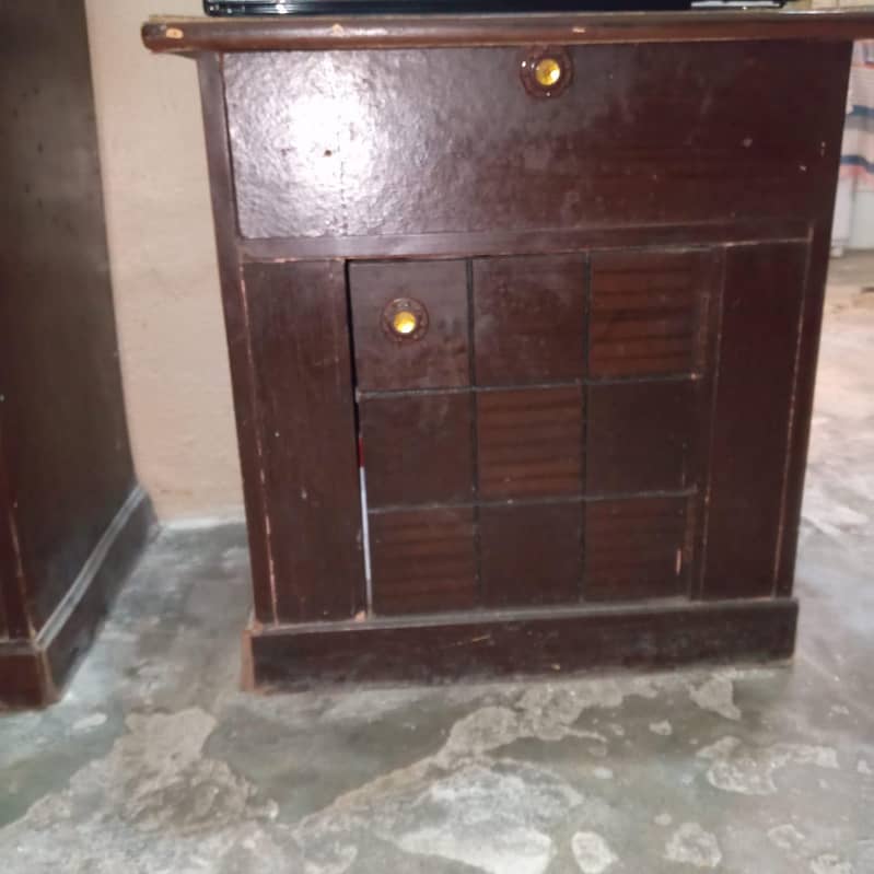Bed and Side Table 9