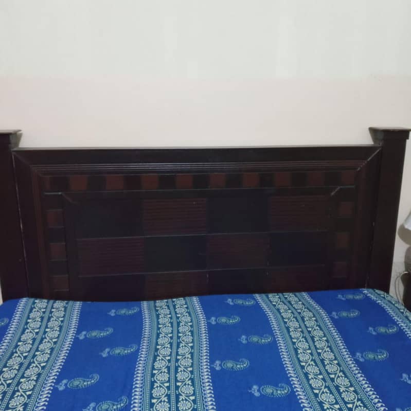 Bed and Side Table 12