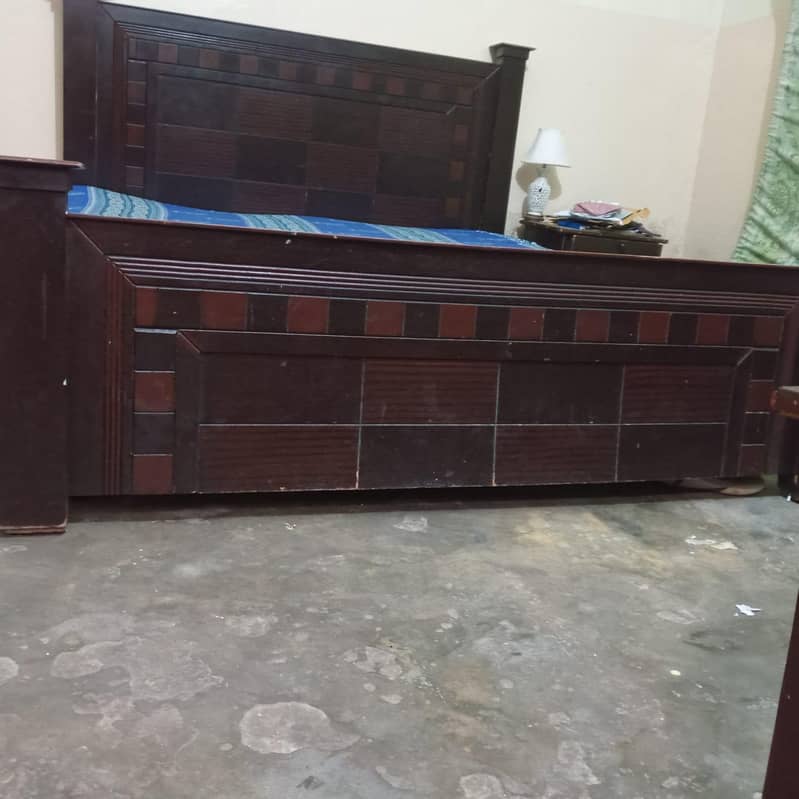 Bed and Side Table 13