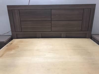 King Size ChipBoard Bed Set