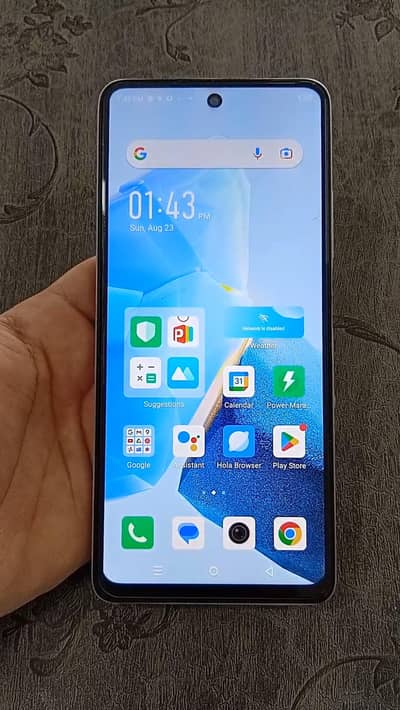 Infinix Hot 30 Mobile For Sale with Box & Charger