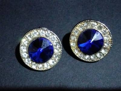 Beautiful Blue  Earrings | Stylish Stud Earrings