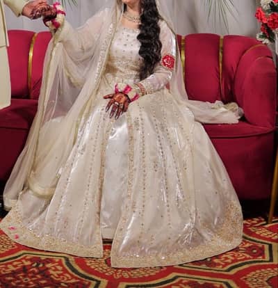 Nikkah dress hand embroidery