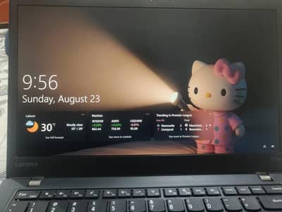 Lenovo touch laptop with fingerprint access