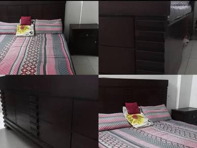 King Size Double Bed Without Matress