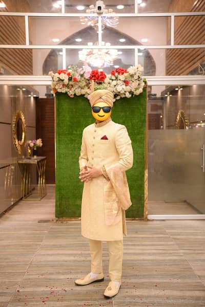 Jahanzaib Saleem / Dulha jee Premium Sherwani 6ft