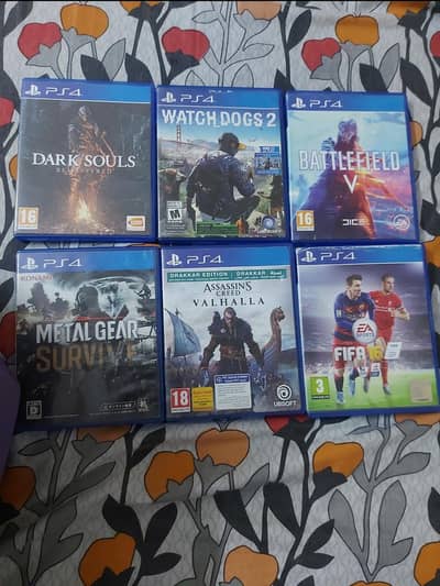 PS4 CD/Disc And Games