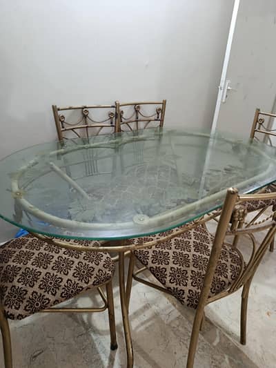 Six Chairs Dining Table