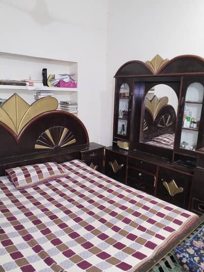 Bed, Dressing Table and Master Molty Foam for sale