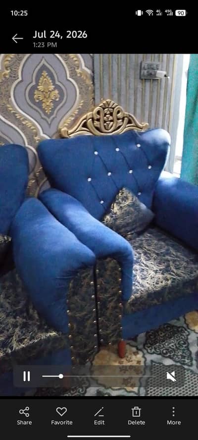 5 seater sofa set with table . Just 3 month used. condition 10/10