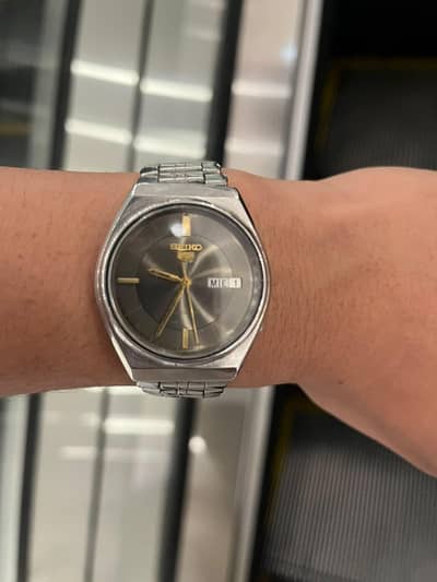 Seiko 5 automatic watch for sale