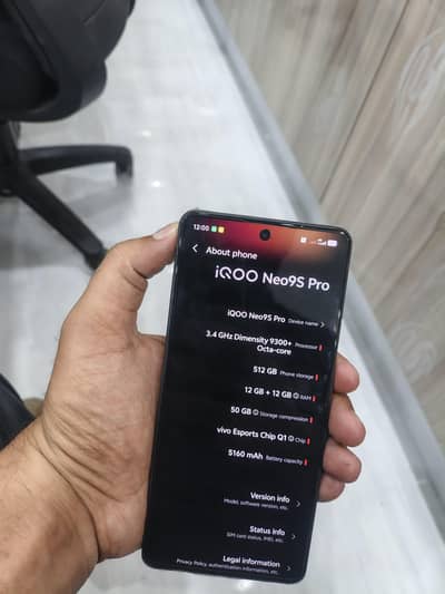 Vivo iQOO Neo9s Pro