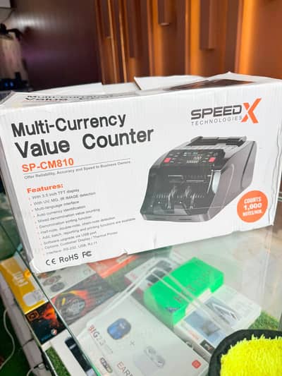 Multi currency value counter Speed technology