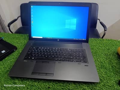 Hp zbook 17 G3 i7 6th gen with 4 GB Nvidia Quadro with 17.3 FHD  disp
