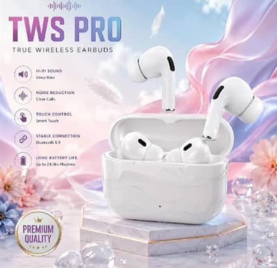 TWS Pro Wireless Earbuds (New)