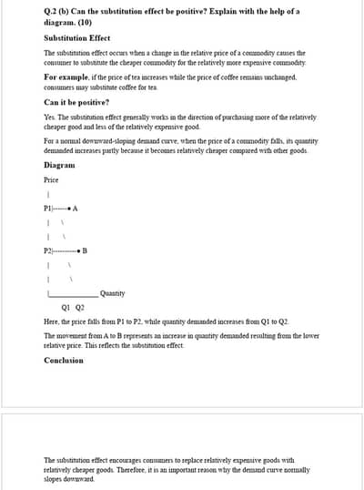 Course: Economics (402) Assignment No. 1 Units: 1–4 Semester: Spring