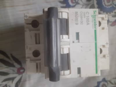 SchneiderTwo Pole DC Circuit Breaker