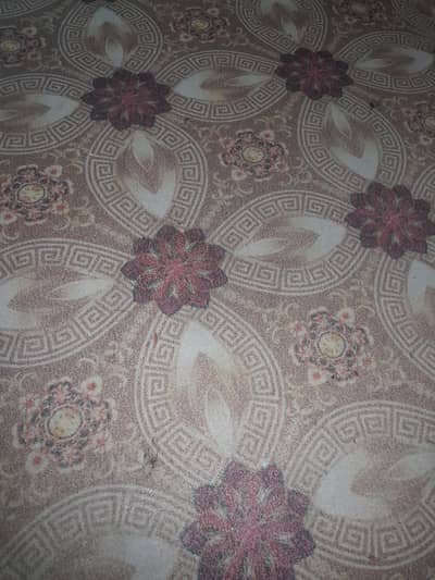 printed beautiful floral carpet for a big room is to sale. condition is