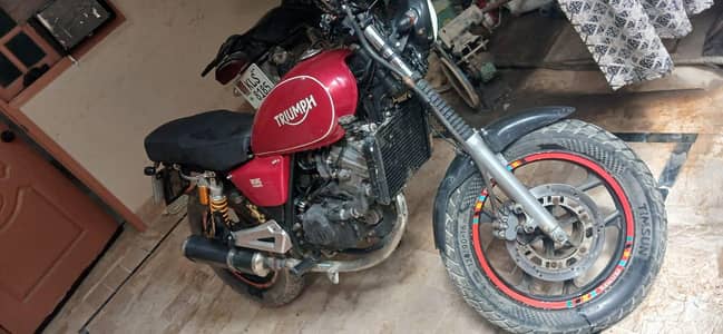 Suzuki GS150 Custom – CBR150 DOHC 4-Valve | 6 Gear | Full Disc Setup