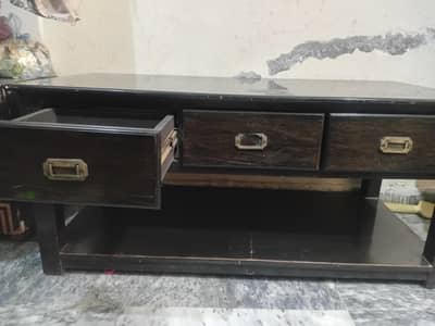 wooden table